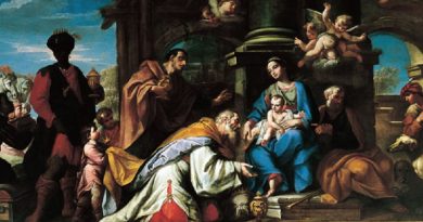 Los Reyes Magos se llenaron de gozo al ver al Niño Jesús