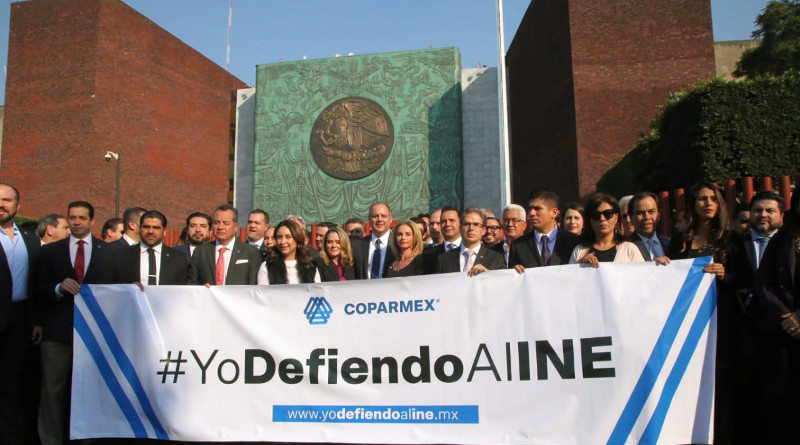 Gustavo de Hoyos Walther lanza la campaña de defensa del INE desde la Cámara de Diputados