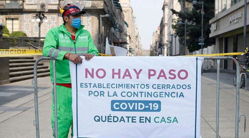 México: establecimientos cerrados, por el coronavirus