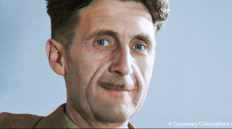 "La rebelión en la granja" y "1984", dos de las obras de Orwell sobre totalitarismo.