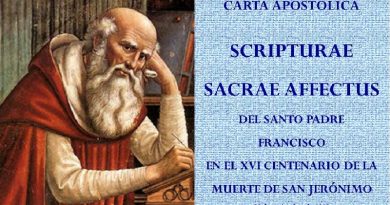 Carta Scripturae sacrae affectus: una invitación urgente del Papa Francisco a los católicos a redescubrir sus raíces cristianas y traducir la al mundo de hoy.