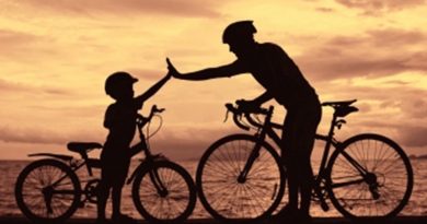 Los buenos hábitos se adquieren con el ejemplo de los padres.