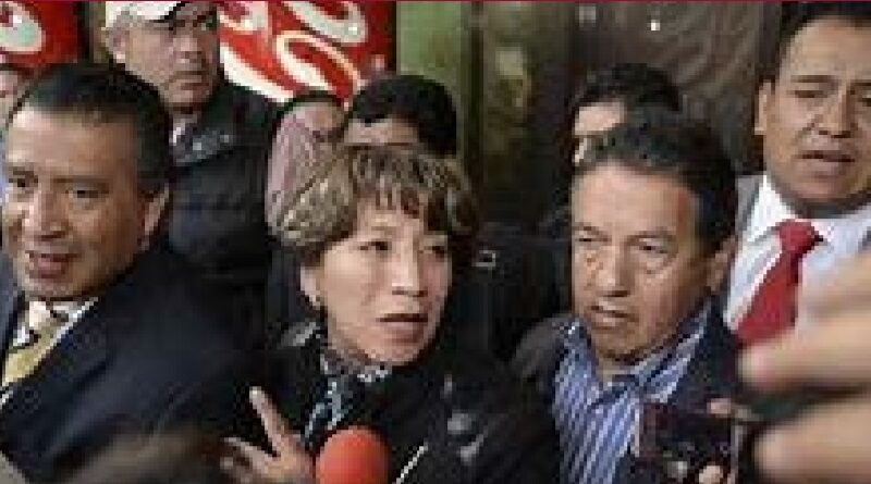 El caso de Delfina Gómez constituye el "Pemexgate" de Morena, el partido del presidente Andrés Manuel López Obrador.