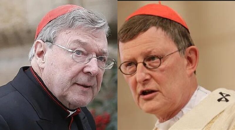 Hay una "cacería" contra jerarcas católicos que se distinguen por su ortodoxia y honestidad, como los casos contra los cardenales Pell y Woelki.