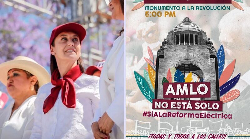 Coordinadora Ciudadana CDMX APL califica de “simulada asamblea informativa sobre la reforma eléctrica”, el acto de precampaña de Claudia Sheinbaum y de apoyo a AMLO a días de celebrarse la jornada de Revocación de Mandato.