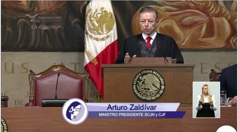 Afirma Arturo Zaldívar que deja una Corte más cercana y más humana.
