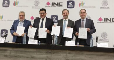 INE y TEPJF firma convenio con CAINTRA y Consejo Cívico para promover la participación ciudadana y el voto en NL.