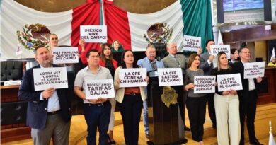 Diputados del PAN del Congreso de Chihuahua exigen a la Comisión Federal de Electricidad (CFE) que cese los cortes ilegales y violentos de energía eléctrica a los agricultores chihuahuenses.