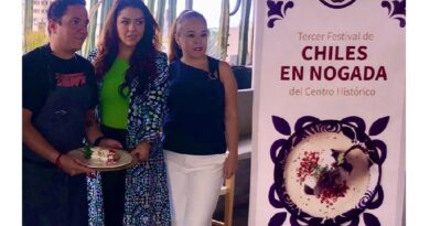 Últimos días del Festival del Chile en Nogada en el Centro Histórico de la Ciudad de México: e perfila como una tradición en la capital mexicana.